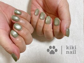 マグネットネイル/秋ネイル