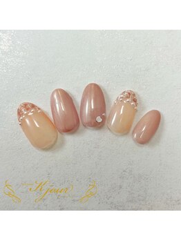 ケージュール(Kjour)の写真/【銀座駅】大人女性に人気のデザイン多数◎飾りすぎない落ち着いた色味で魅力を演出♪カルジェル専門店