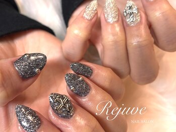 リジュベ 船橋2号店(Rejuve)/enoiフラッシュちぐはぐネイル