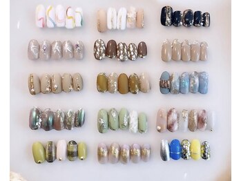 ウープスネイル 盛岡カワトク店(OopsNAIL)の写真/初めてのネイルは川徳百貨店内サロンで◎上品&シンプルが得意!日常に輝きをプラス♪