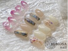 ミモザネイル(MIMOSA Nail)の雰囲気(今月限定デザイン♪色変更可!通常8,400円以上⇒7,500円)