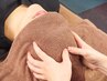  【口コミ投稿で】　眼精疲労改善+ドライヘッドスパ30分+10分→￥3600