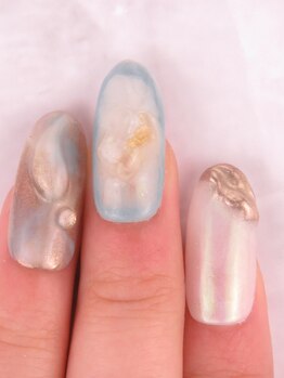 オーロラカラーで爽やかな春☆