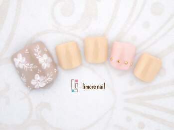 リモアネイル(limore nail)/【フット】フラワー☆