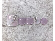 ネイルルーム エルナ(nail room ELNA)/フット定額デザイン￥9000
