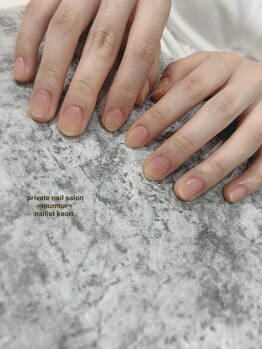 プライベート ネイルサロン マーマ(murmur)/クリアネイル