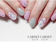 カルネ カルネ(CARNET CARNET)/フラワーネイル