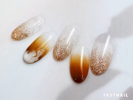 カフェラテネイル【11765】