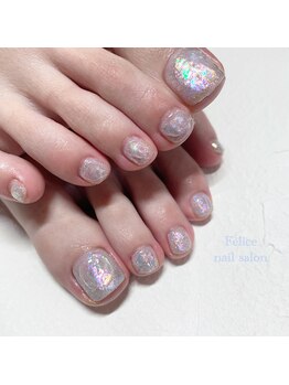 フェリーチェ(Felice)/aurora foot nail♪