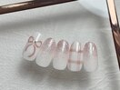 【Jr森井】リボンネイル