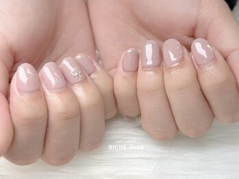 ミルキーピンク×シルバーリボン