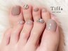 【Foot/パラジェル】デザインコース ¥7500 