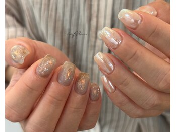 ネイルサロン ティフィン(tiffin)/~夕焼け×オーロラ~
