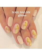 ネイルサロン グリッター(NAIL SALON glitter)/シェルネイル