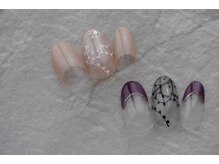 ネイルサロン ブリオン(Nail Salon Bullion)/ドットフラワーネイル