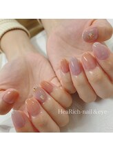 ハーリッチ ネイルアンドアイ(HeaRich)/アート２本コース＋カラー追加