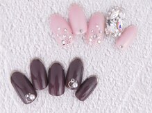 シェリーネイル(Cherie Nail)/埋め尽くし＋ミラーライン♪