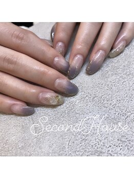 セカンドハウス(second house)/グラデーションネイル♪