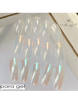 ミルクウサギ 三宮店(MILK USAGI)/パラジェルオーロラミラーネイル