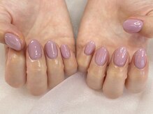 アルティノ ネイル ガーデン(altino nail garden)/ワンカラー×くすみカラー×秋