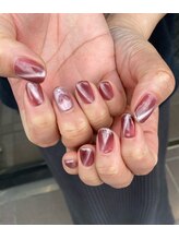 トータルサロン 白べぇーっ プラス/☆マグネットハートネイル☆