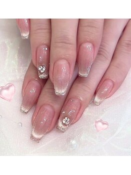 クイーンズビューティーサロン 新宿本店(Queen's beauty salon)/チップ長さだしやりつけ放題