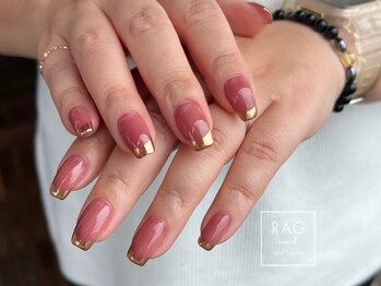 ラグ ネイル(RAG nail)/ミラーフレンチ