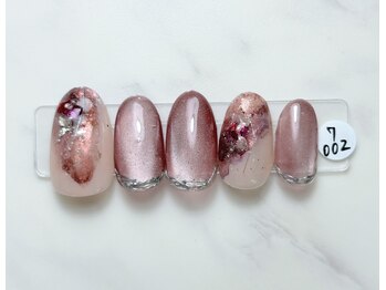 ピンクニュアンスネイル