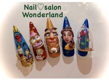 ワンダーランド(Wonderland)/推し活ネイル♪