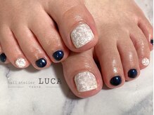 ネイルアトリエルカ(nail atelier LUCA)/W-464　シェラックスノーネイル
