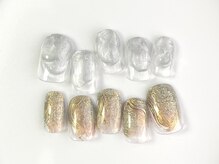 クレモアネイル 池袋西口店(CLEMORE NAIL)/アンティークゴールドネイル