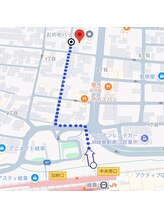 マリーテレジア 岐阜駅前店(MARIE TERESIA)/道案内