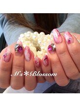 ネイルサロンアンドスクールエムズブロッサム(Nailsalon & school M's Blossom)/ジェルアート込コース
