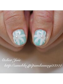 ☆リボンデザインネイル☆