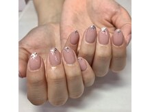 アイリッシュネイル 久屋大通店(Irish Nail)/mao×先端ラメちらし
