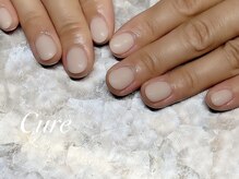 ネイル アンド まつげエクステサロン キュア(Cure)/シンプルベージュ