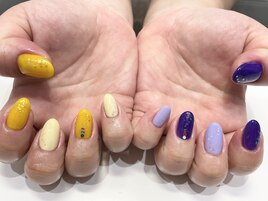 バイカラーネイル☆