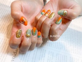 アジアンデザイン☆ネイル