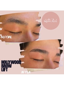クィーンリッチ(Queen-Rich)/メンズOK/眉毛脱毛スタイリング