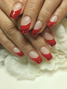 コーラル(CORAL)/オーダーダブルフレンチアート