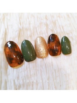 シトロン ビューティー(CITRON BEAUTY)/べっこうネイル