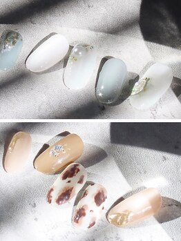 アレッタ 馬込(ALETTA)の写真/《馬込駅》上品で可愛い指先へ♪【オフ込みワンカラー¥5000】ケアにもこだわり、美しい指先をゲット☆
