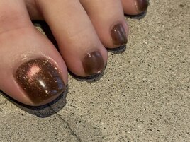 マグネット　フット　ブラウン