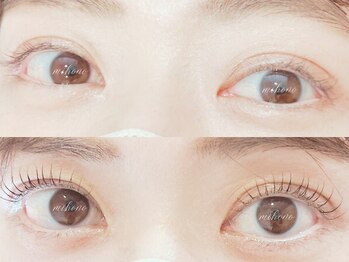 ミホノ 和泉中央店(mihono)/まつ毛パーマ＋BLACKティント