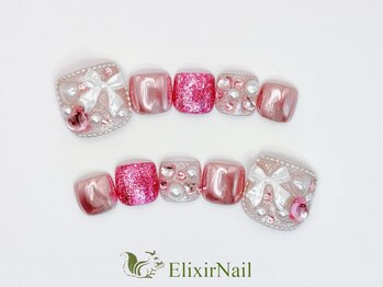 エリクサーネイル 池袋(Elixir Nail)/フット やり放題/クーポン使用