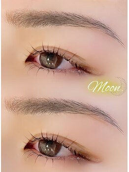 ムーン(Moon.)/上下まつ毛パーマ&eyebrows