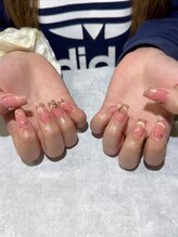 コウメ(KOUME)/マグネットフレンチ+有料パーツ