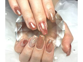 アールケーネイル 中野坂上(RK nail)/ニュアンスネイル　タイダイ