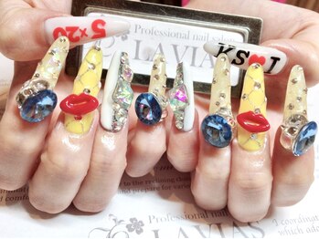 【スカルプ】10本アートし放題