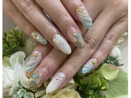 【高】うろこネイル